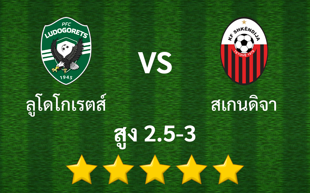 ลูโดโกเรตส์ vs เอฟเค สเกนดิจา สกอร์สูง